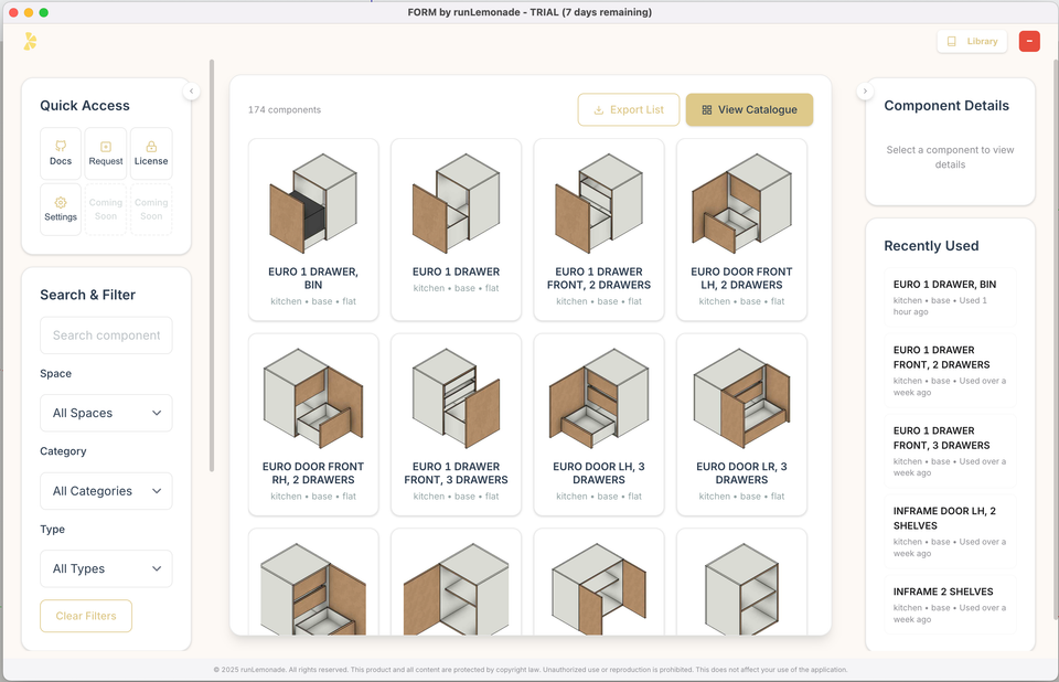 FORM for SketchUp latest version (v1.0.14) Additional Language Support & More